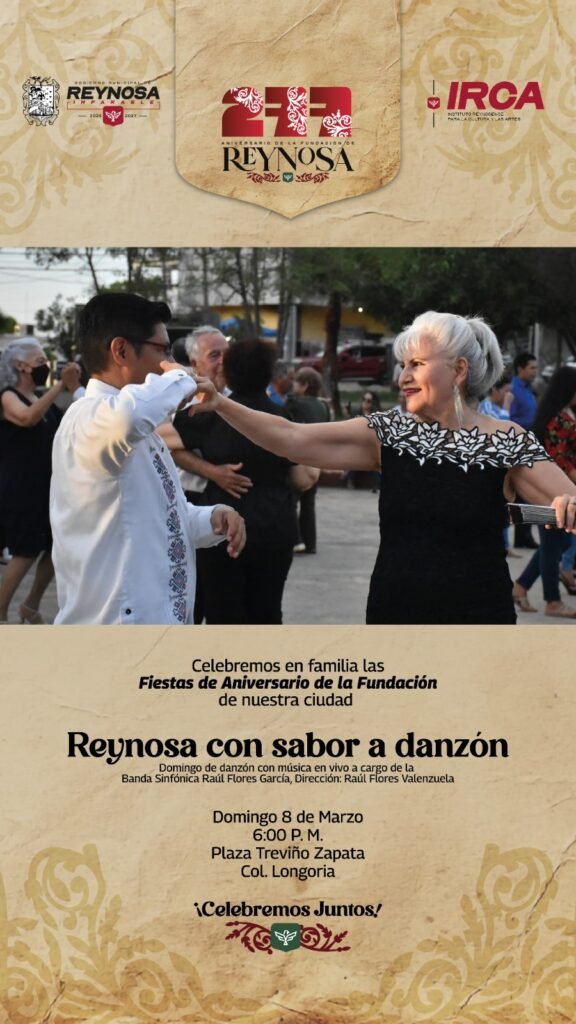 Festeja Gobierno de Carlos Peña Ortiz aniversario de la ciudad con danzón