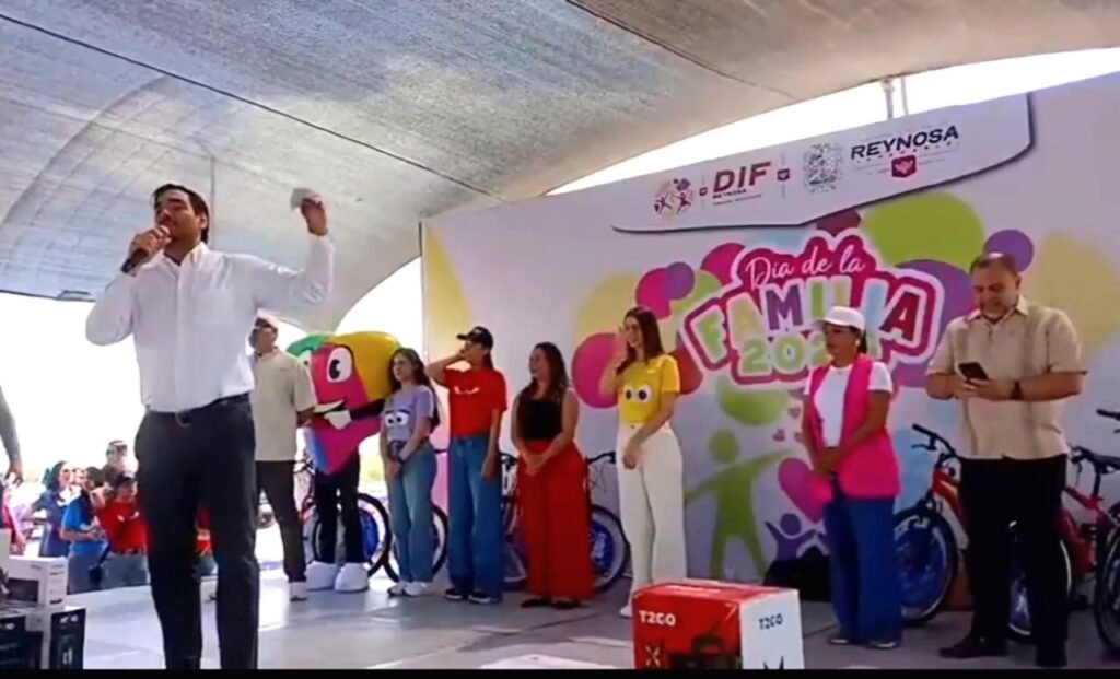 Encabeza Carlos Peña Ortiz festejo del Día de la Familia en Reynosa