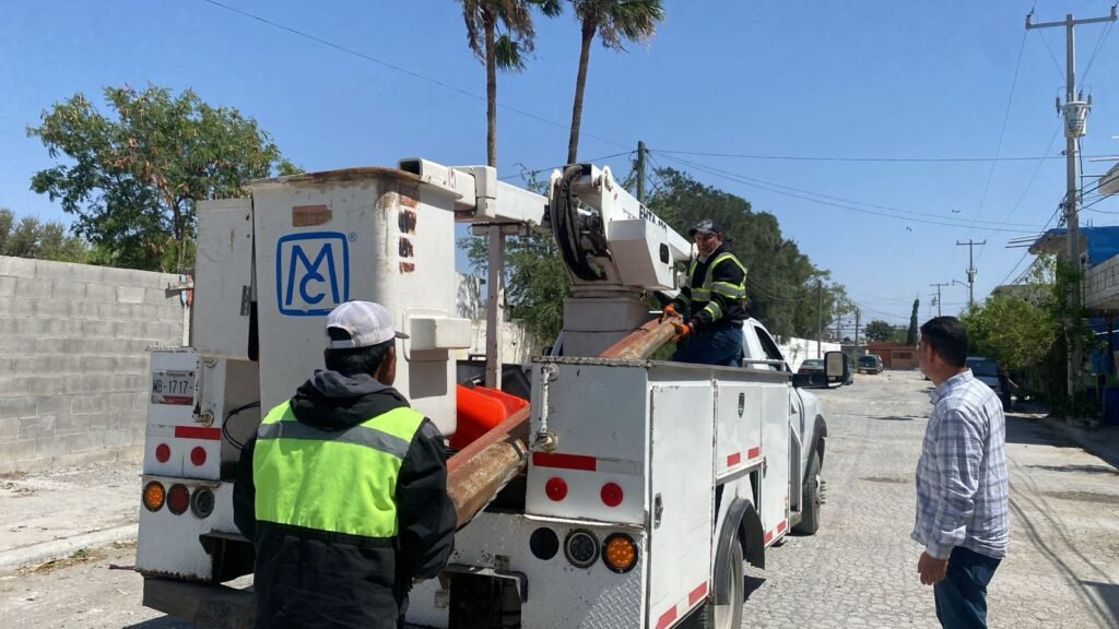 Repara Servicios Públicos del Municipio infraestructura dañada en Reynosa