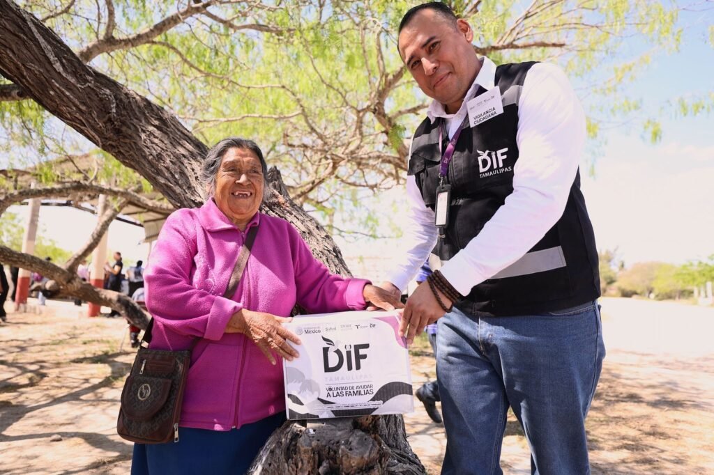 Inicia DIF Tamaulipas la primera entrega de canastas alimentarias en los 43 municipios del estado