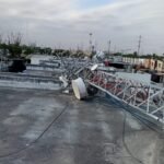 Fuertes vientos causaron estragos