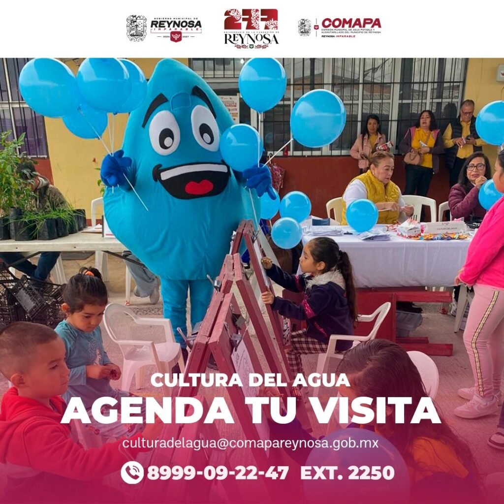 Fomenta COMAPA el cuidado del agua en instituciones educativas