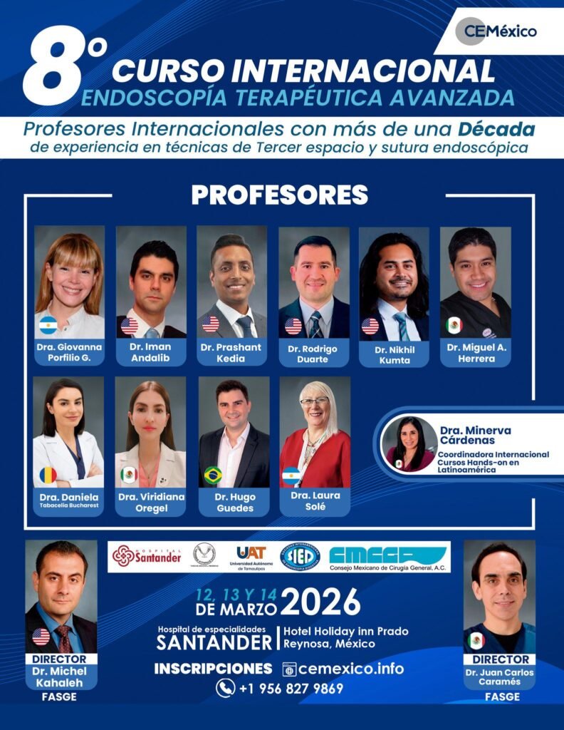 Reunirá Hospital Santander a especialistas internacionales en endoscopía