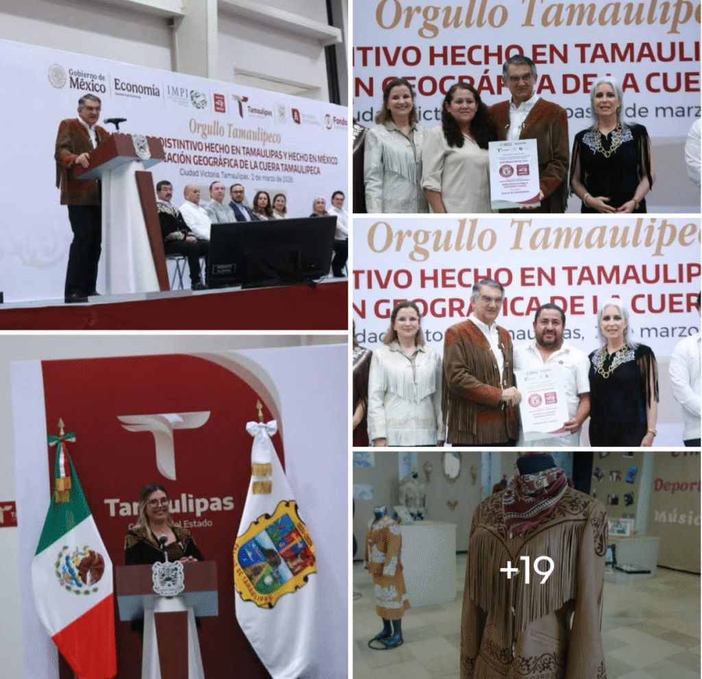 Tamaulipas está en su mejor momento: entregan distintivos a emprendedores e Indicación Geográfica de la Cuera Tamaulipeca