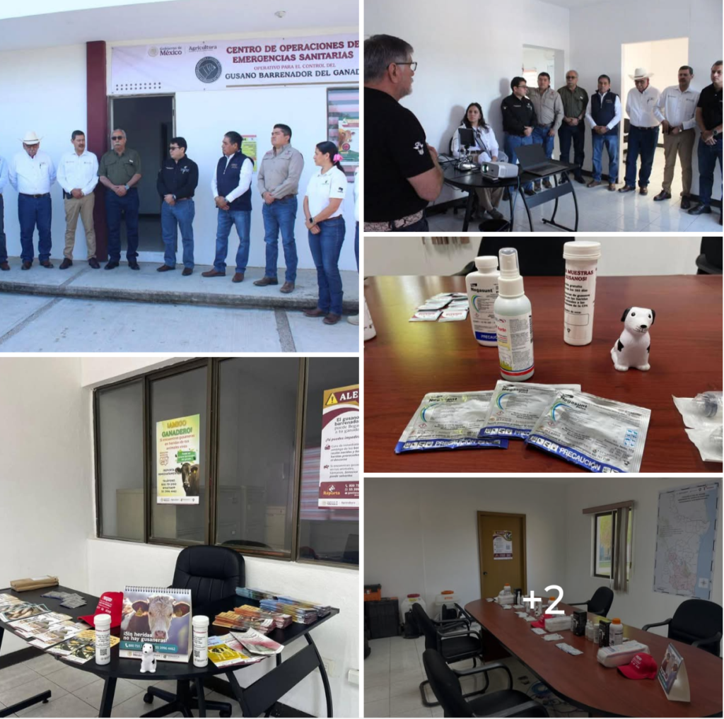 Inauguran Centro de Emergencias Sanitarias contra gusano barrenador