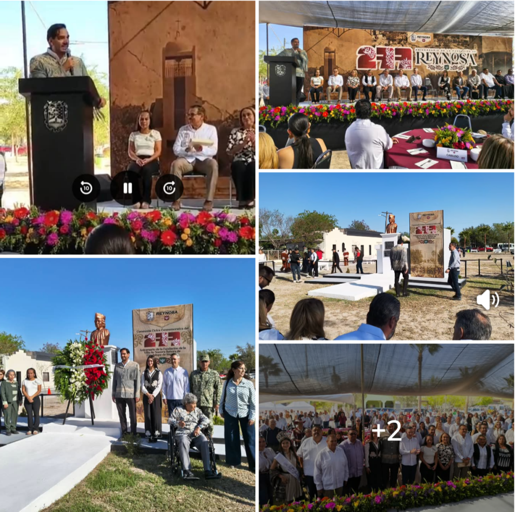 Celebra Reynosa su aniversario número 277