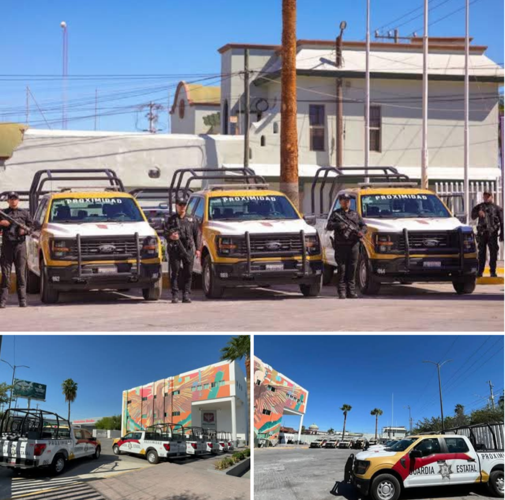 Reynosa refuerza seguridad con siete grupos de Guardia Estatal; destaca unidad de Proximidad Municipal