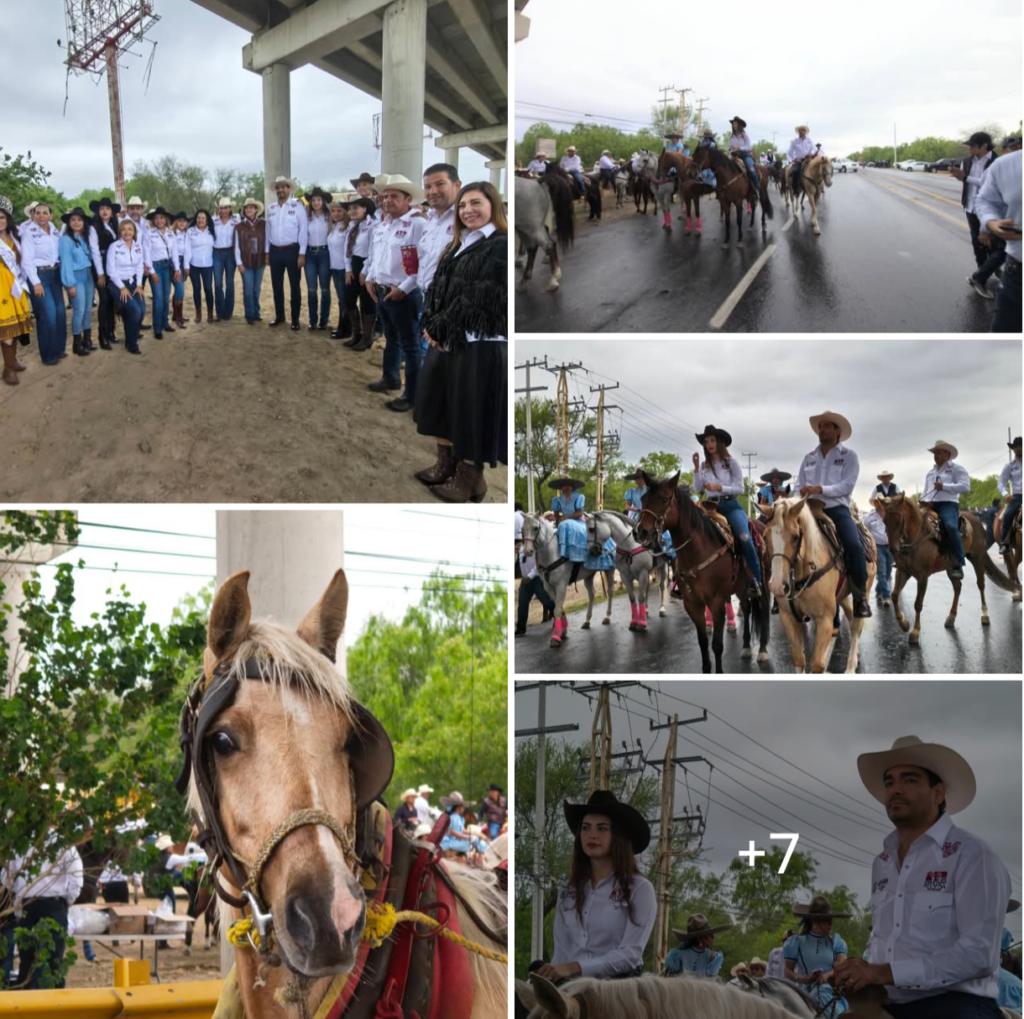 Realizan cabalgata para conmemorar la fundación de Reynosa
