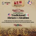 Cumple 50 años celebracion entre Reynosa, México e Hidalgo, EEUU