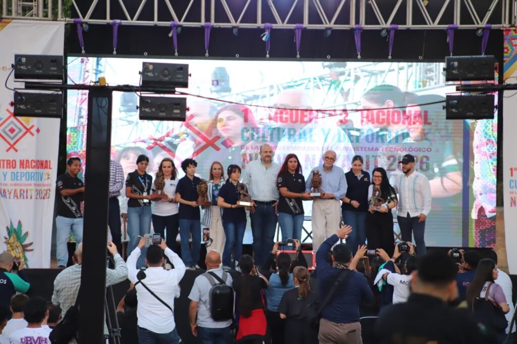 Presente la UTTN en el Encuentro Nacional Deportivo y Cultural de UTyP 2026