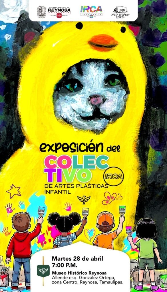 Invita Gobierno de Carlos Peña Ortiz a exposición de pintura y escultura infantil