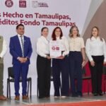 Entregan en Nuevo Laredo distintivos “Hecho en Tamaulipas”, “Hecho en México” y créditos del Fondo Tamaulipas