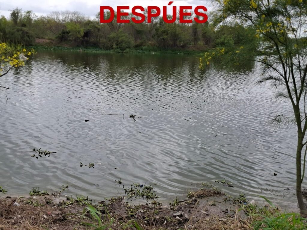 Iniciaron trabajos de recuperación de la laguna La Escondida