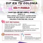 Llevará DIF-Reynosa brigada de servicios gratuitos a Fuentes del Valle