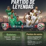 ⚽🔥 ¡Noche de leyendas en Reynosa! 🔥⚽El talento no se olvida… ¡se vuelve historia! 😎🇲🇽 Leyendas Selección Mexicana 🆚 🌎 Leyendas ExtranjerasUn partido lleno de clase, goles y pura pasión futbolera 👑⚽📅 16 de mayo | 🕖 7:00 PM📍 Polideportivo Reynosa🎟️ Boletos:💺 Preferente $500 (incluye silla)⚽ General $200📍 Puntos de venta: