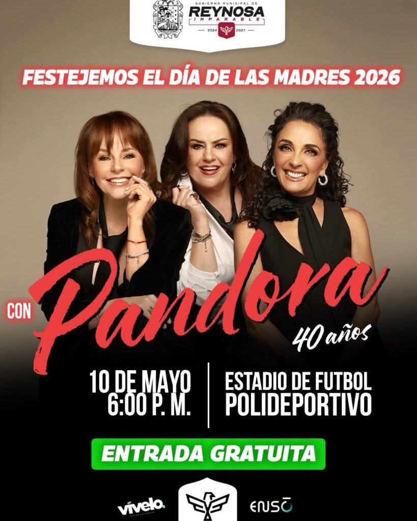 Festejará Gobierno de Carlos Peña Ortiz el “Día de las Madres 2026” con Pandora 40 Años