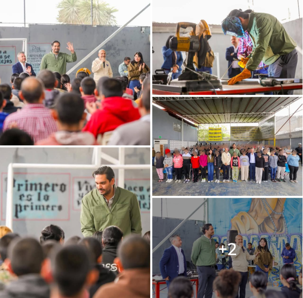 Inauguró Carlos Peña Ortiz Curso de Soldadura y Estructuras Metálicas en Centro de Rehabilitación