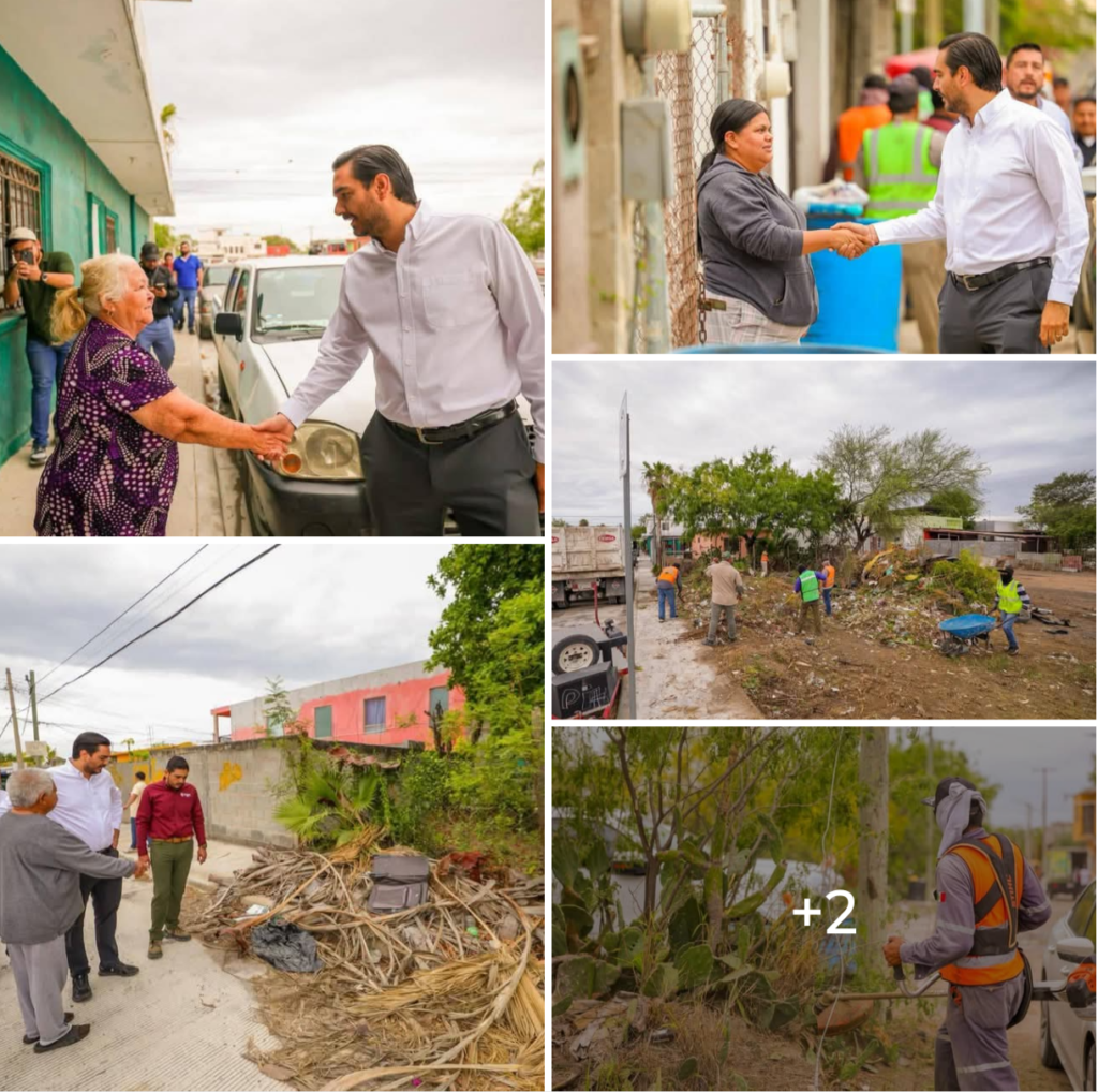 Avanza limpieza de Reynosa con programa del Alcalde Carlos Peña Ortiz