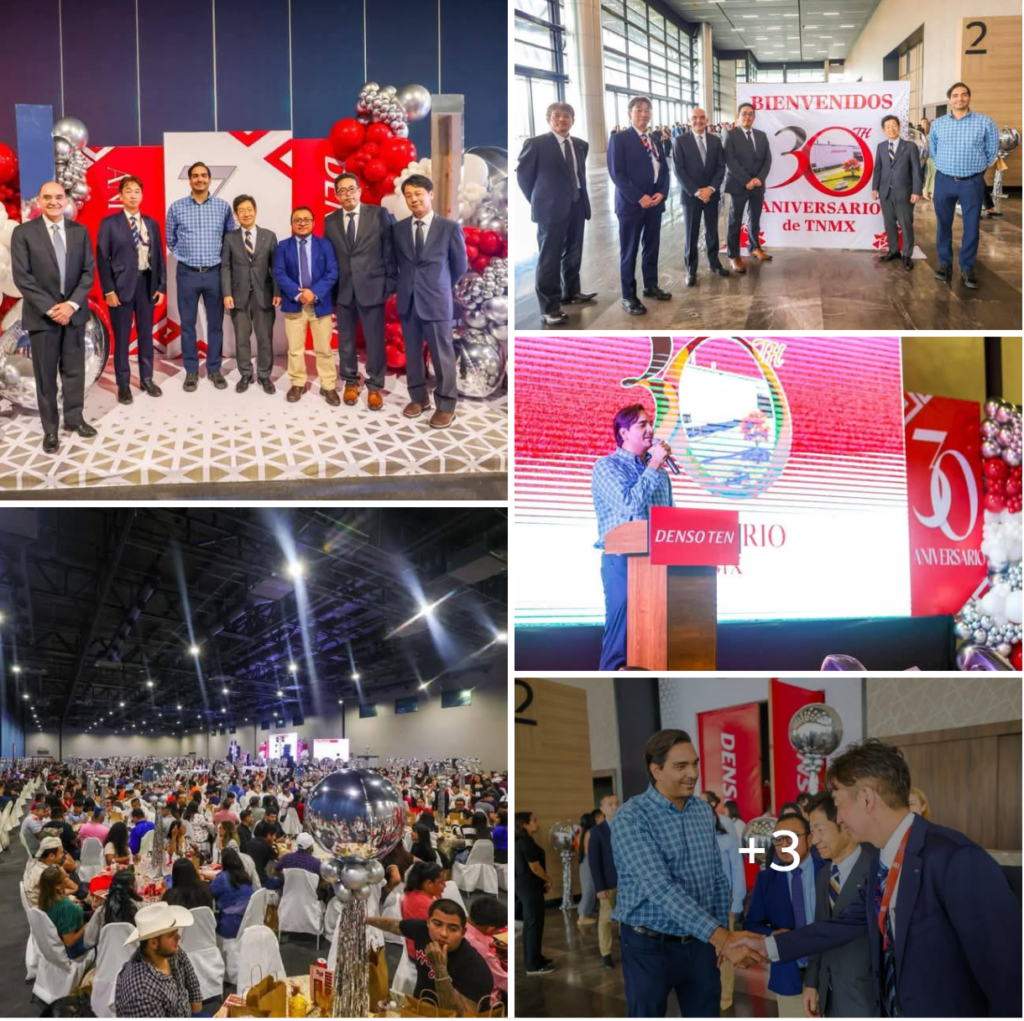 Celebró Denso Ten con Carlos Peña 30 años de éxito industrial en Reynosa