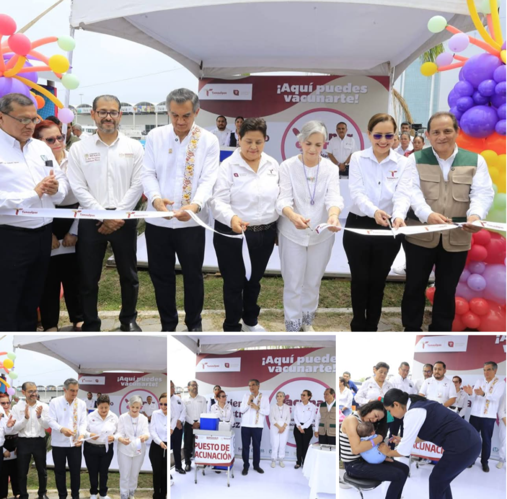 Arranca Américo Semana Nacional de Vacunación en Tamaulipas; aplicarán más de 48 mil dosis