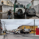 Trabaja Gobierno de Reynosa a la par de la COMAPA en desazolve del drenaje sanitario