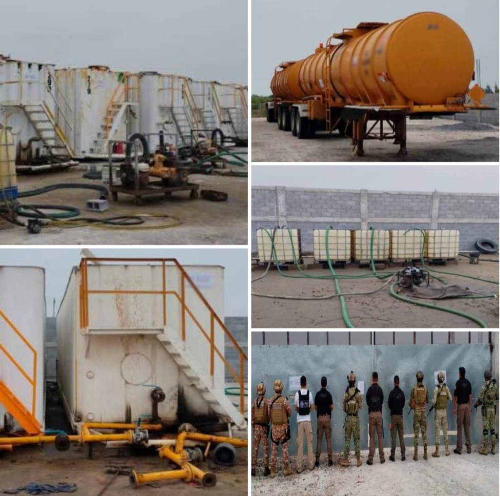 Nuevo golpe a red de huachicol en Tamaulipas