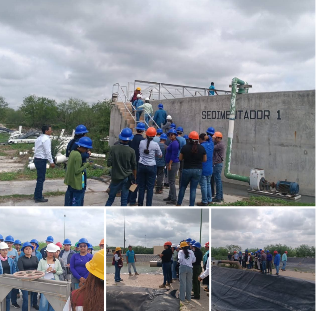 Recibe COMAPA a estudiantes de la UAT en plantas tratadoras