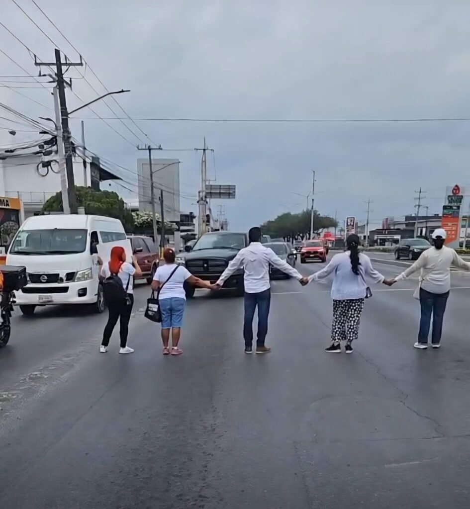 “No más miedo”: protestan en Reynosa por seguridad y justicia