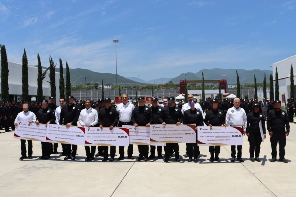 Realiza SSPT sexta entrega mensual de estímulos económicos por aseguramientos de armas