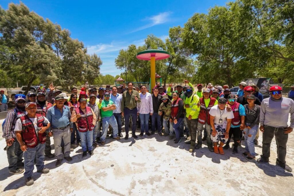 Dedicó Carlos Peña Ortiz celebración a jardineros municipales en su día