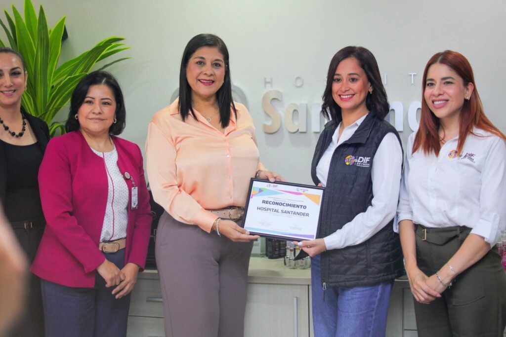 Agradece DIF-Reynosa apoyo del Hospital Santander para fortalecer talleres de CEDIF