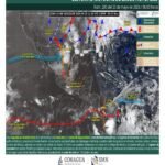 Pronostican lluvias de moderadas a intensas
