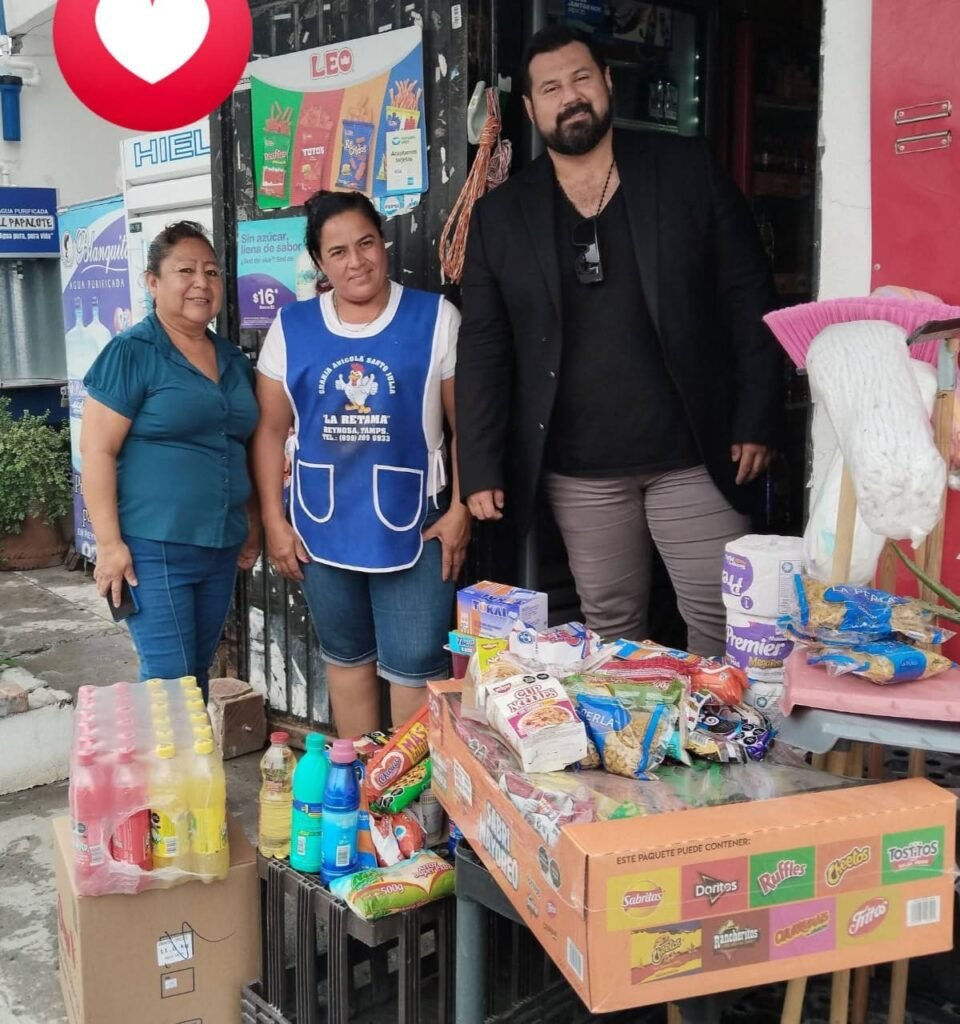 Impulsa Mauricio De Alejandro a pequeños comercios de Reynosa con programa de apoyo social