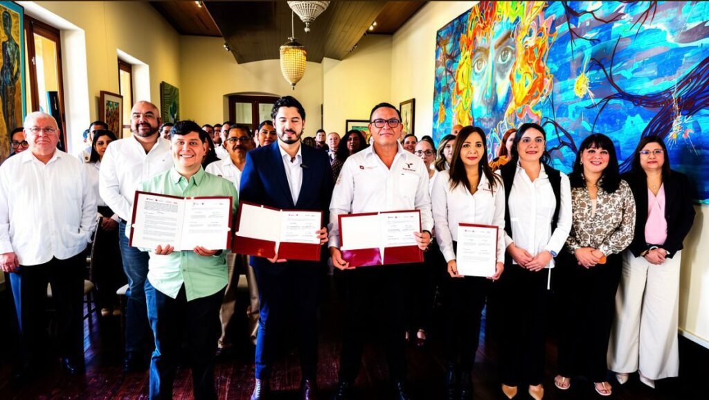 Firman SIPINNA Tamaulipas e INJUVE convenio para fortalecer derechos y participación adolescente