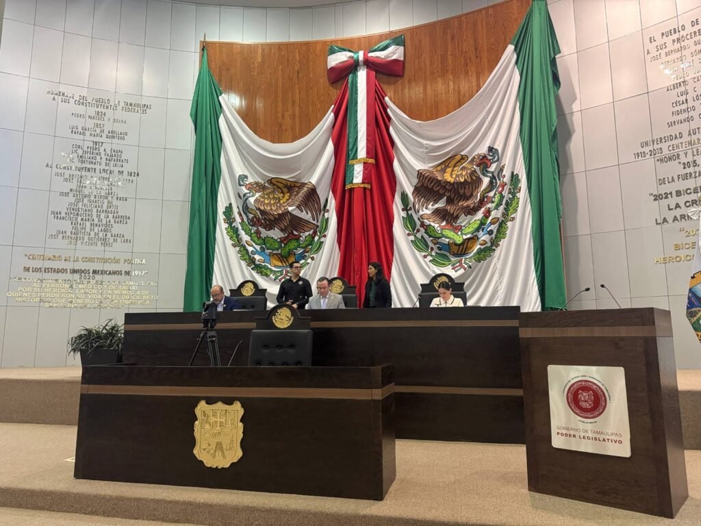 Congreso de Tamaulipas respalda minutas constitucionales en materia de Poder Judicial y soberanía electoral