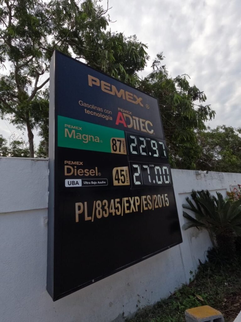 Gasolinera del Pueblo en Soto la Marina dentro de los mejores precios de combustible del Estado