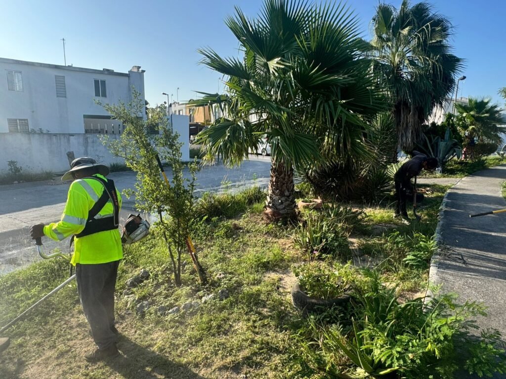 Incrementó Carlos Peña Ortiz el mantenimiento y rehabilitación de plazas públicas en Reynosa