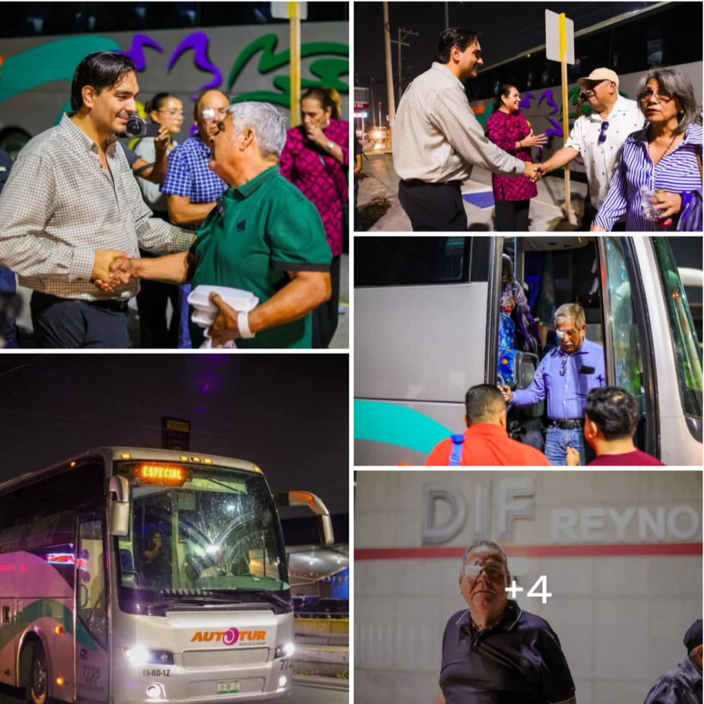 Exitosos resultados de cirugía, recibieron Alcalde y Presidente del DIF Reynosa a pacientes