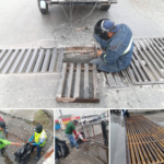 Reforzó Servicios Públicos de Reynosa limpieza y reparación de rejillas pluviales