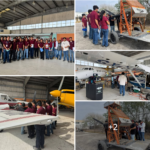 Fortalecen formación aeronáutica con visita industrial en Reynosa