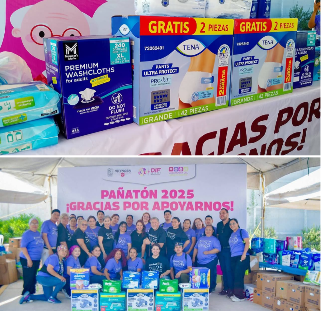 Llama DIF-Reynosa a sumarse al Pañatón 2026 y apoyar a la Casa Hogar del Adulto Mayor
