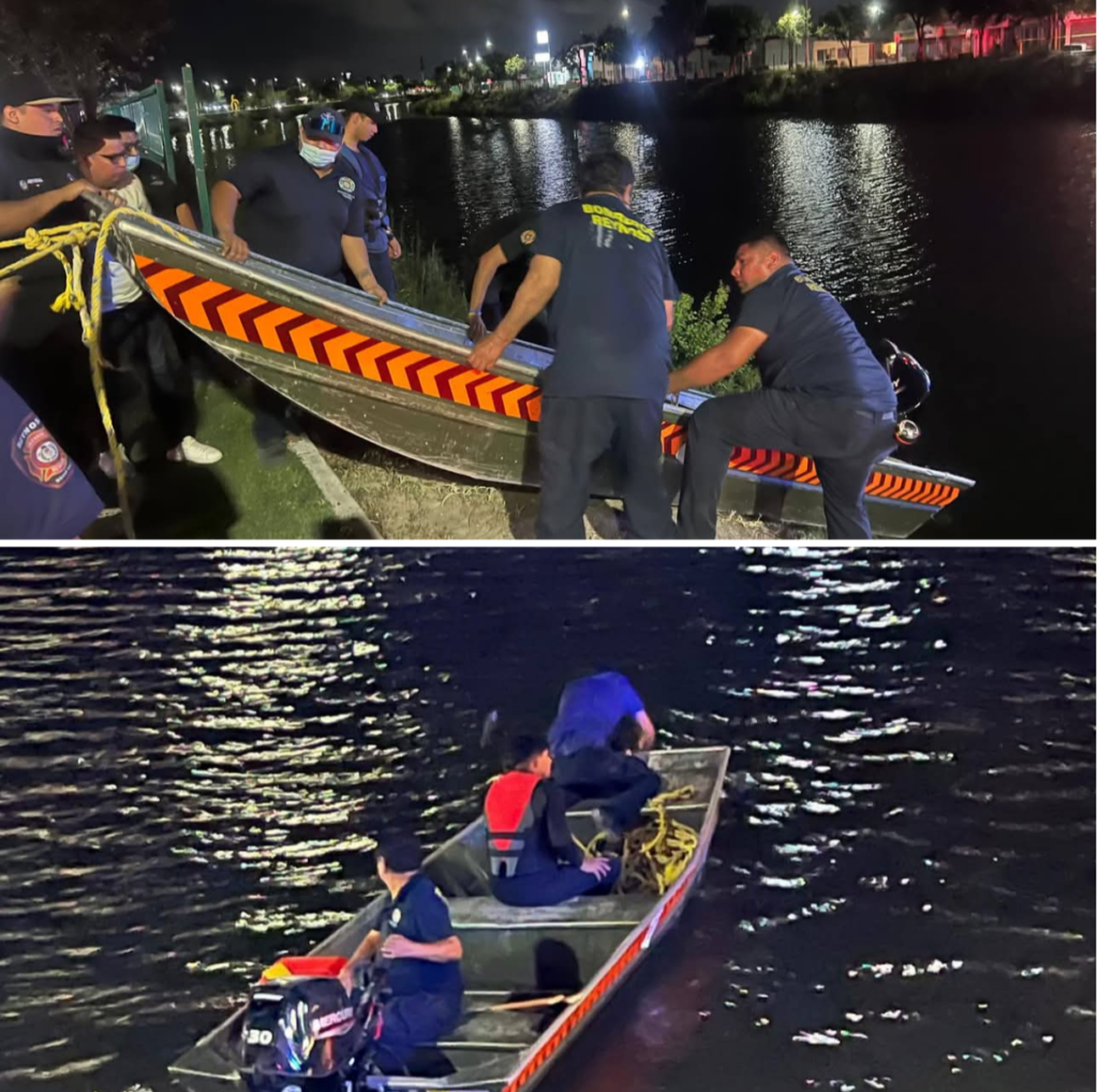 Activó PCyB de Reynosa operativo de rescate acuático