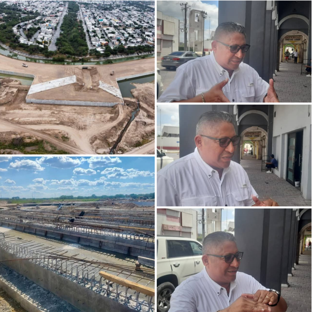 En etapa final construcción de la “rompepicos” de Reynosa