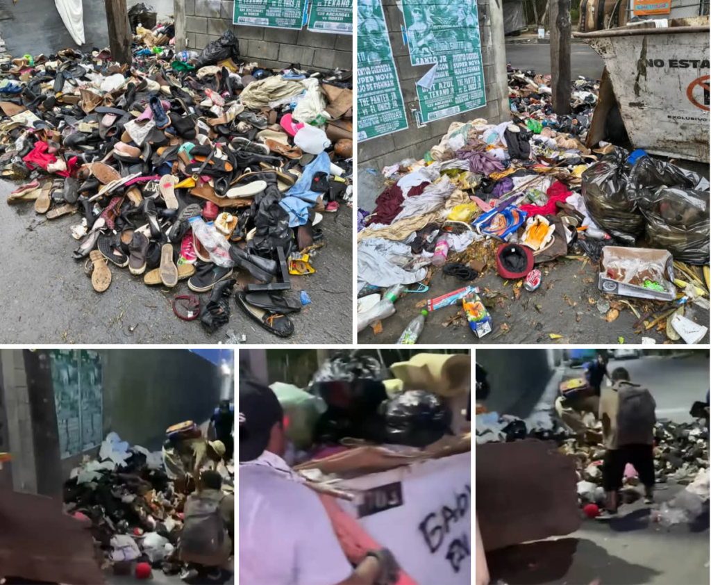 Saturan contenedores de basura y generan focos de contaminación