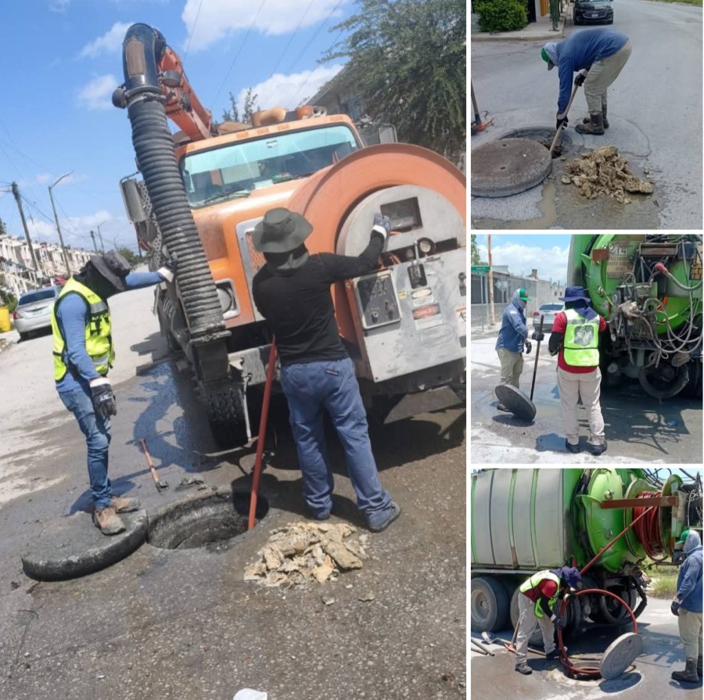 Realizó COMAPA sondeo de drenaje sanitario en Villa Florida sector B