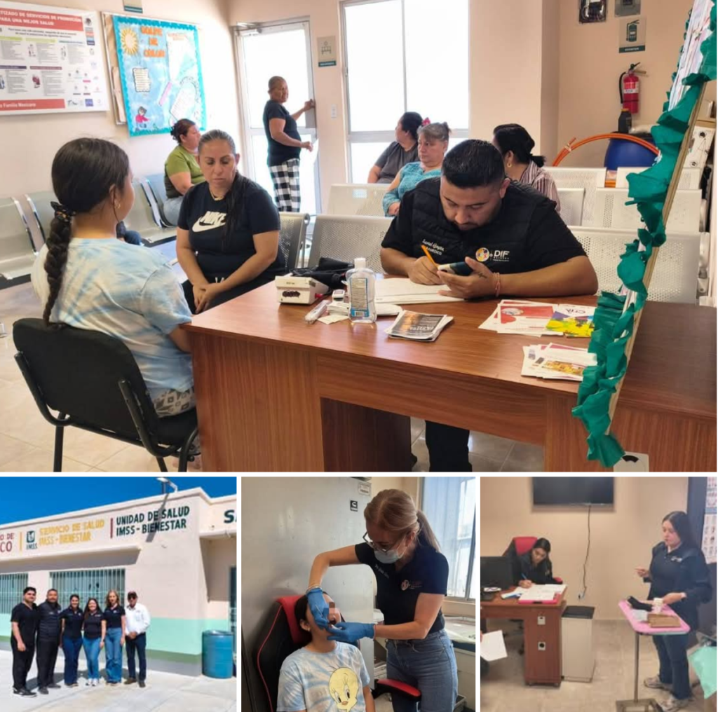 Acerca DIF-Reynosa servicios de salud y comunitarios en ejido Santo Niño