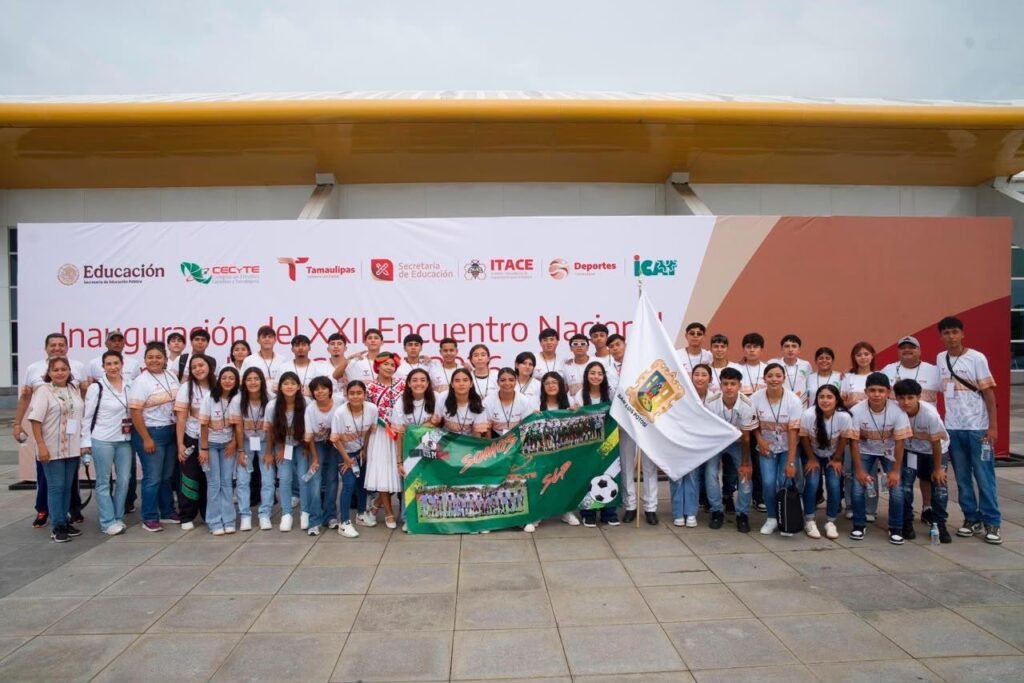 Reúne Tamaulipas a jóvenes de todo México en el XXII Encuentro Nacional Deportivo CECyTE 2026