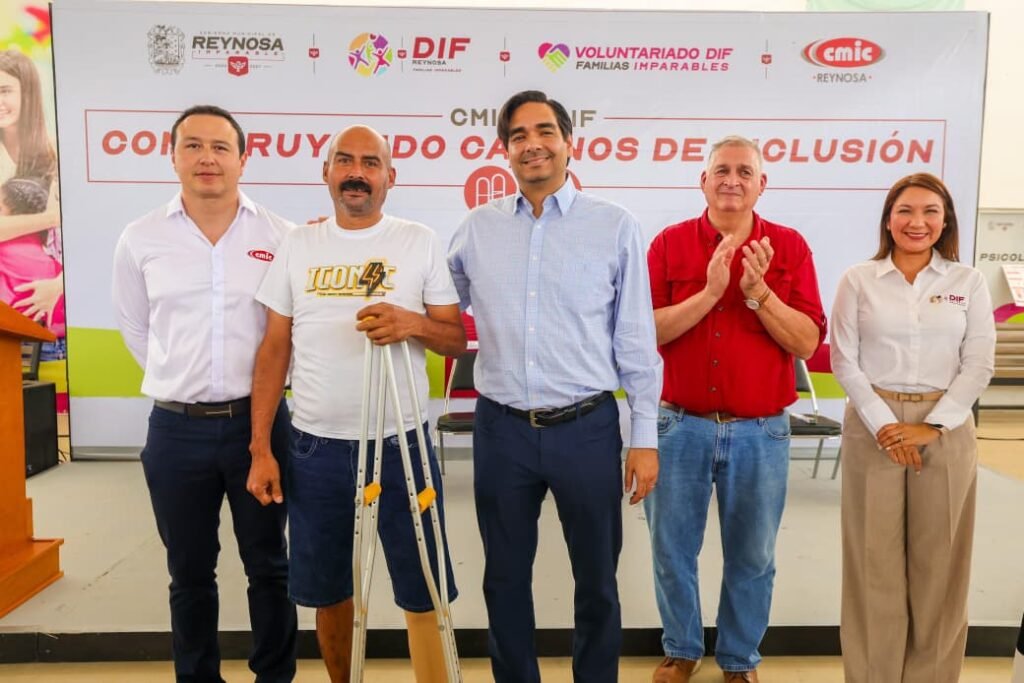Apoyo de Alcalde, DIF y CMIC Reynosa devuelve esperanza e independencia a Ezequiel