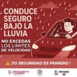 Exhorta PCyB de Reynosa a manejar con precaución ante las lluvias
