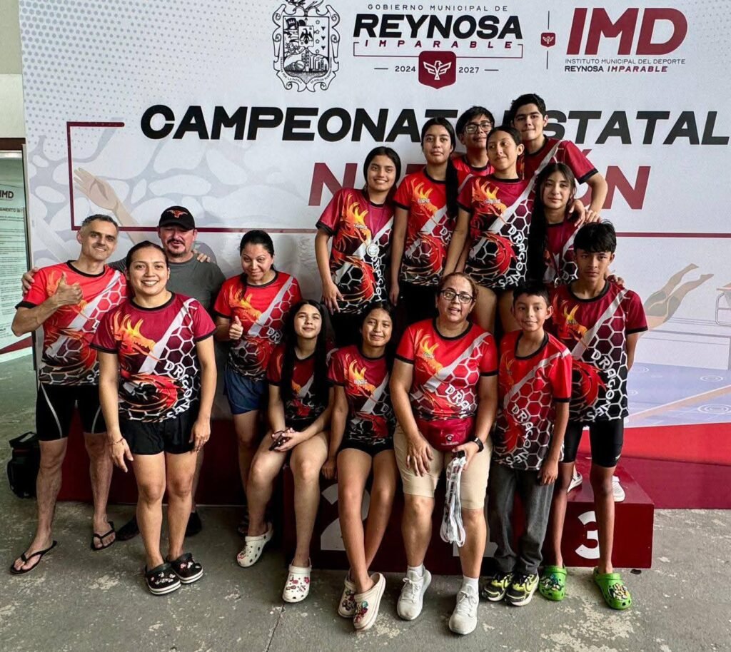 Gran actuación del equipo de natación del IMD en Torneo Estatal